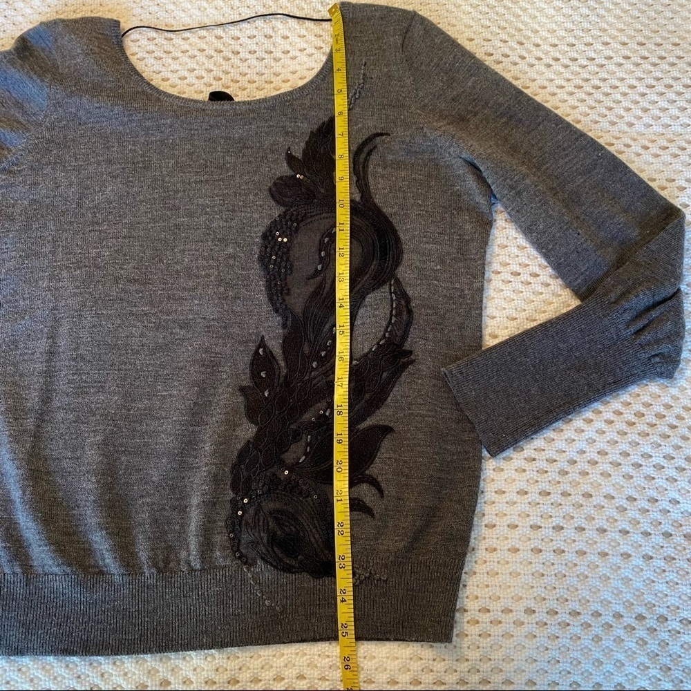 Anthropologie Angel of the North Torie Tie Back Sweater - Large - Picture 11 of 13